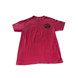 Blessed Girl Pink T-shirt Double Sided Size M Beach Distress